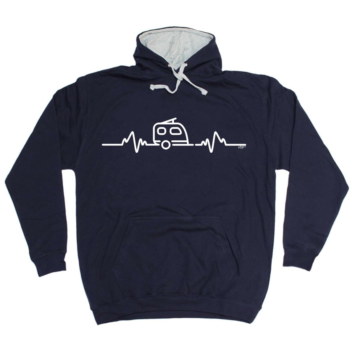 Caravan Pulse - Funny Novelty Hoodies Hoodie - 123t Australia | Funny T-Shirts Mugs Novelty Gifts