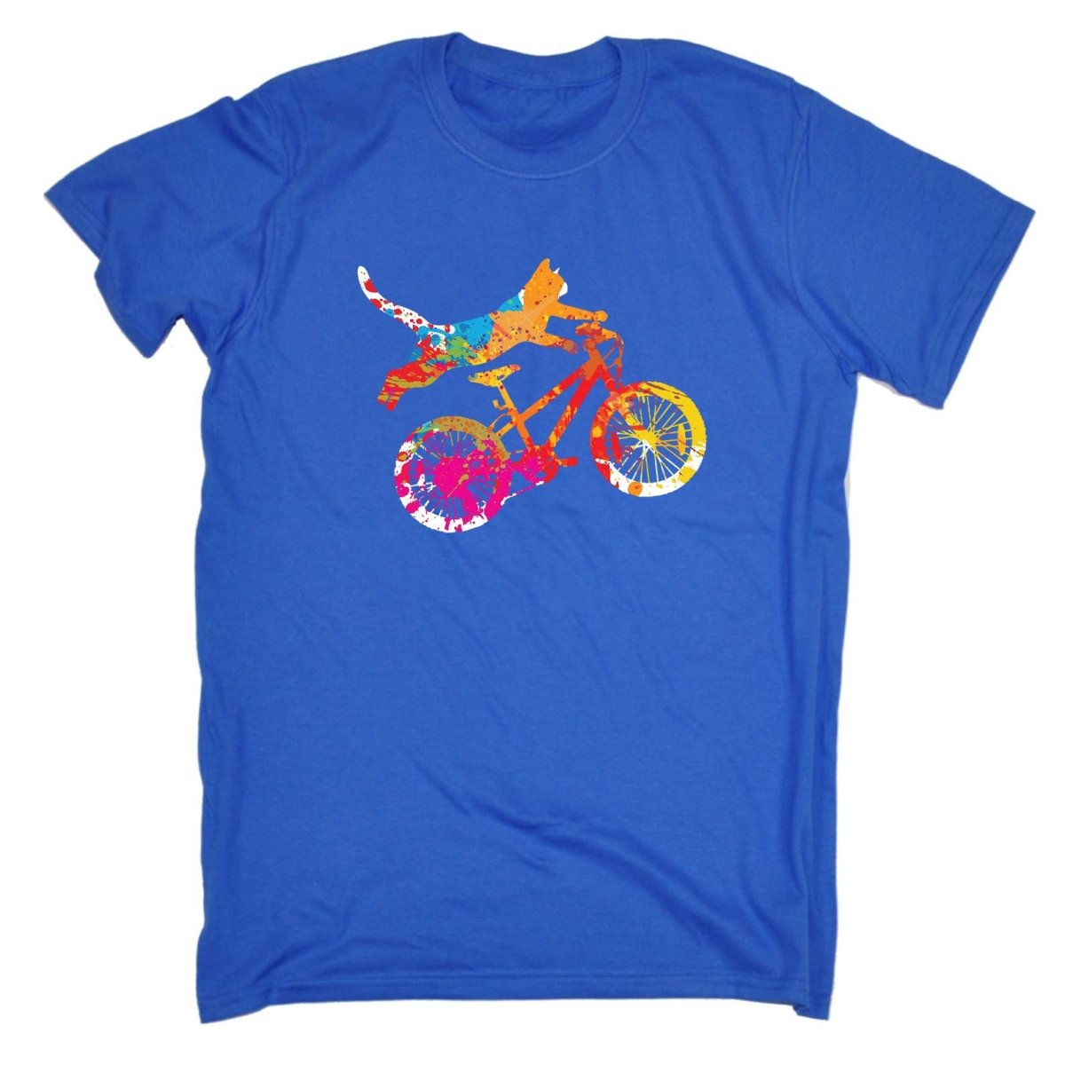 Cat Trick Cycling Bicycle Bike - Mens Funny T-Shirt Tshirts Tee Shirt - 123t Australia | Funny T-Shirts Mugs Novelty Gifts