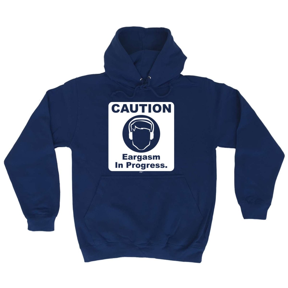 Caution Eargasm In Progress - Funny Novelty Hoodies Hoodie - 123t Australia | Funny T-Shirts Mugs Novelty Gifts