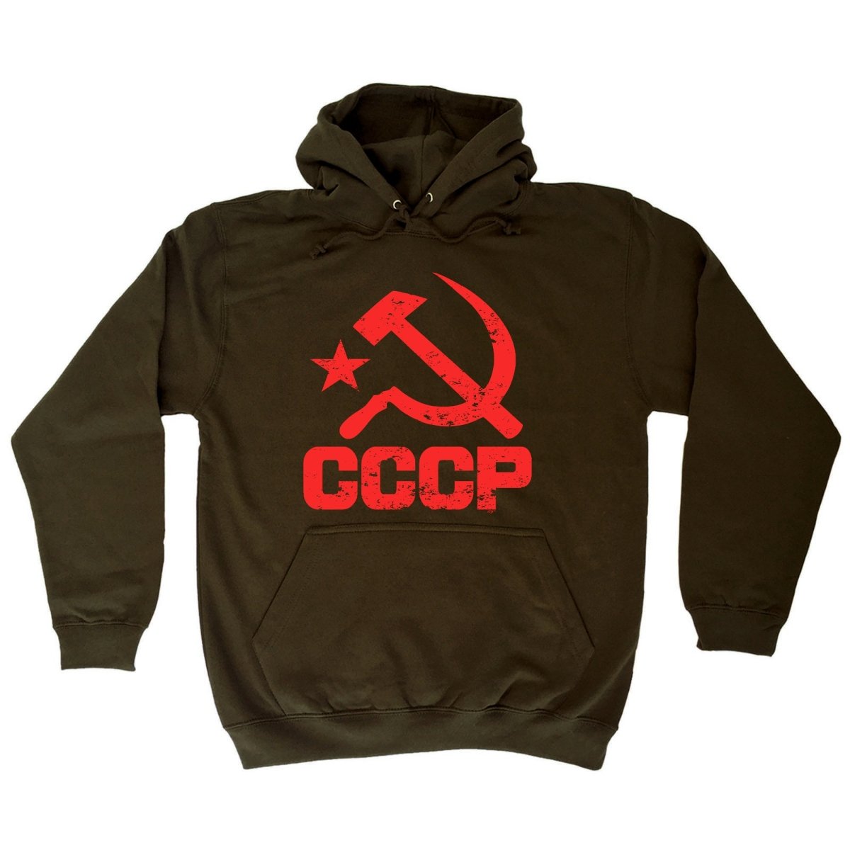 Cccp Red - Funny Novelty Hoodies Hoodie - 123t Australia | Funny T-Shirts Mugs Novelty Gifts