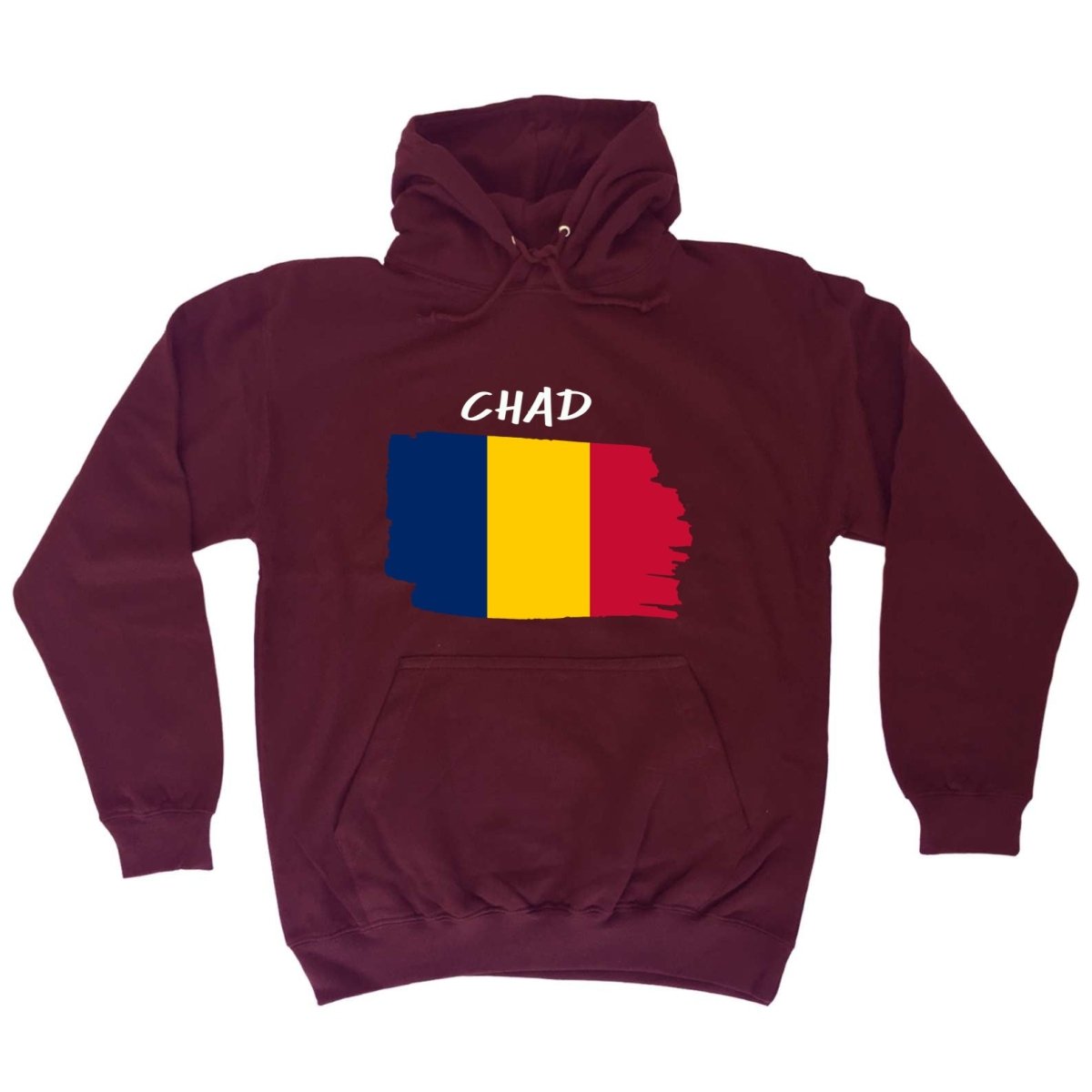 Chad Country Flag Nationality - Hoodies Hoodie - 123t Australia | Funny T-Shirts Mugs Novelty Gifts