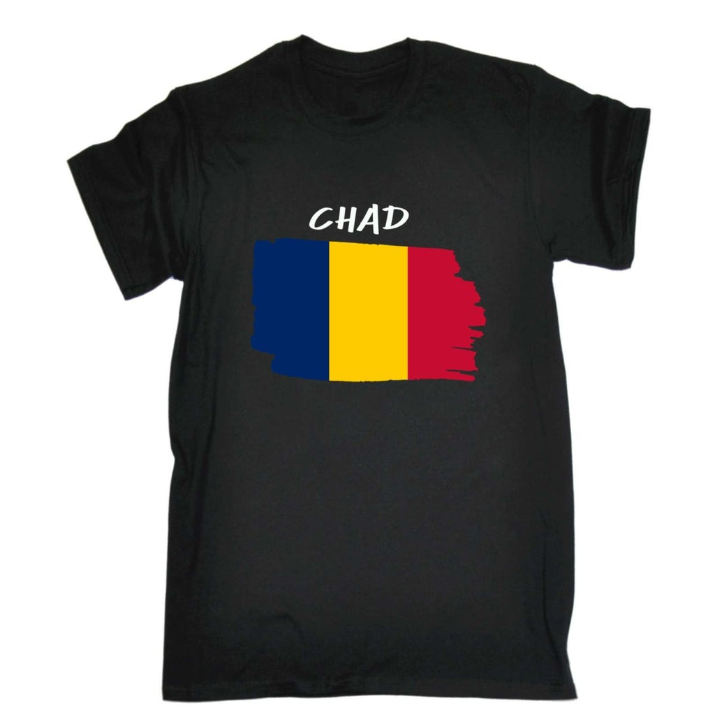 Chad - Country Flag Nationality Mens T-Shirt T Shirt Tshirts - 123t Australia | Funny T-Shirts Mugs Novelty Gifts