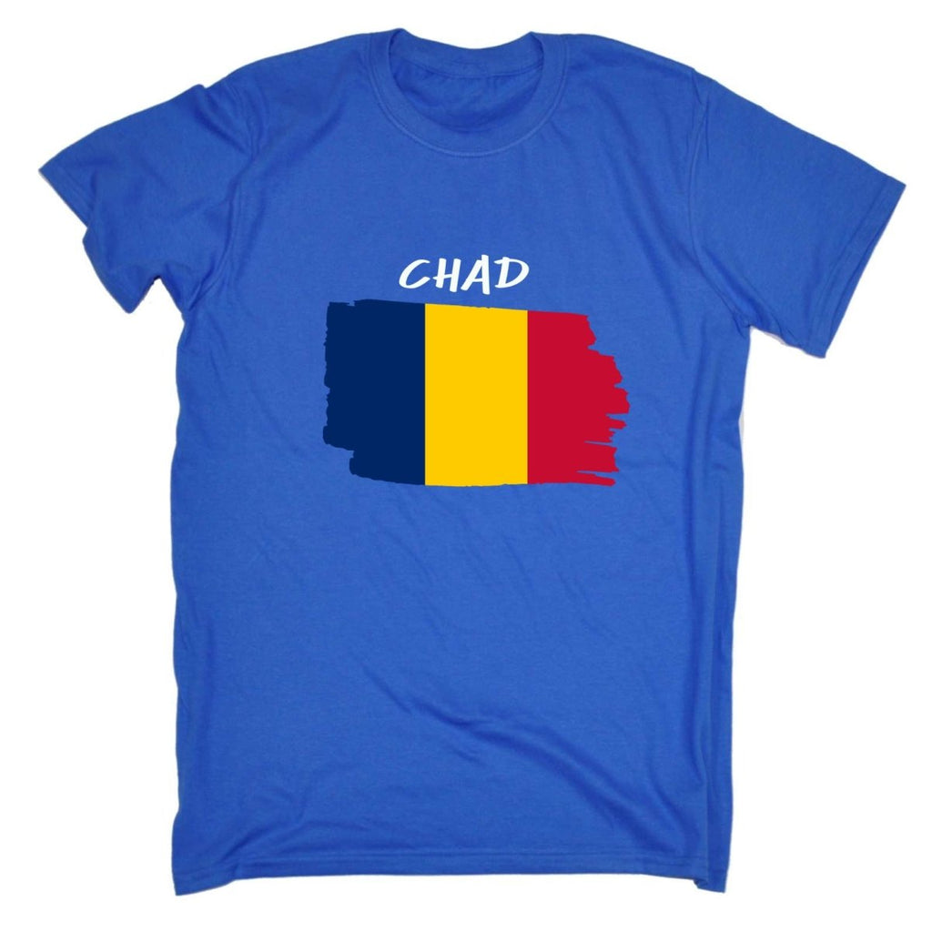Chad - Country Flag Nationality Mens T-Shirt T Shirt Tshirts - 123t Australia | Funny T-Shirts Mugs Novelty Gifts