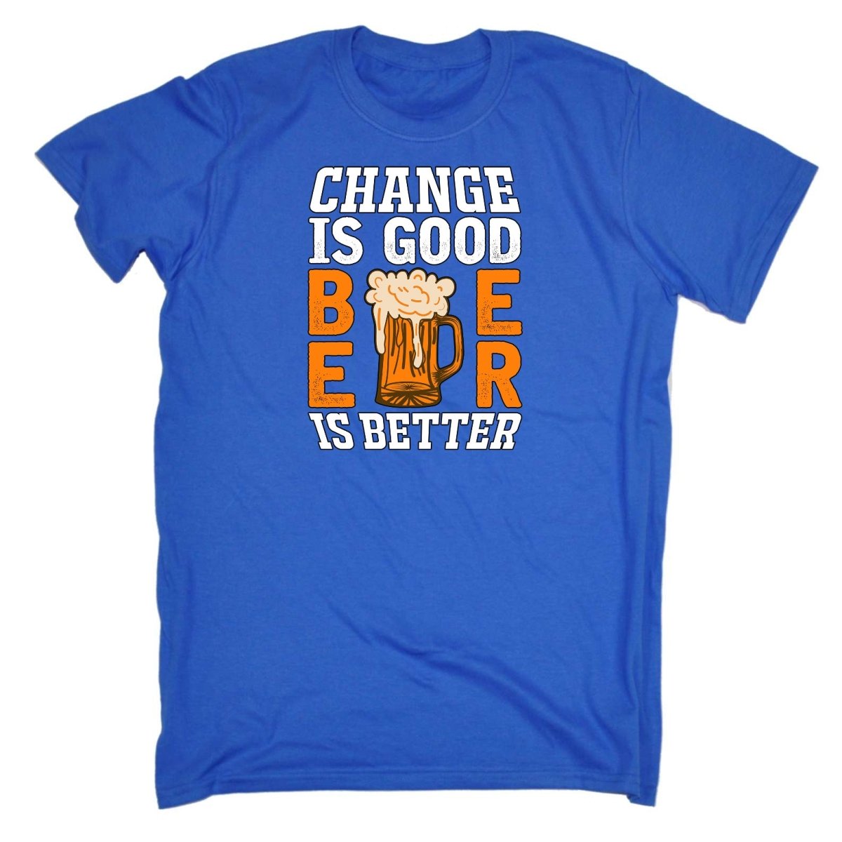 Change Is Good Beer Is Better Alcohol - Mens Funny T-Shirt Tshirts Tee Shirt - 123t Australia | Funny T-Shirts Mugs Novelty Gifts