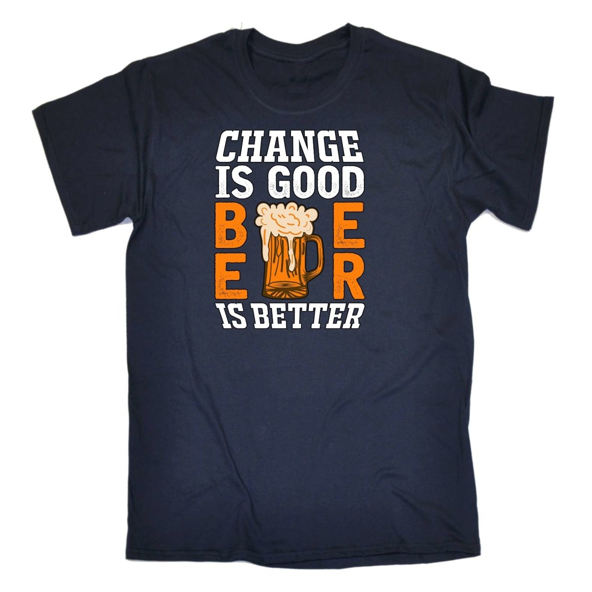 Change Is Good Beer Is Better Alcohol - Mens Funny T-Shirt Tshirts Tee Shirt - 123t Australia | Funny T-Shirts Mugs Novelty Gifts