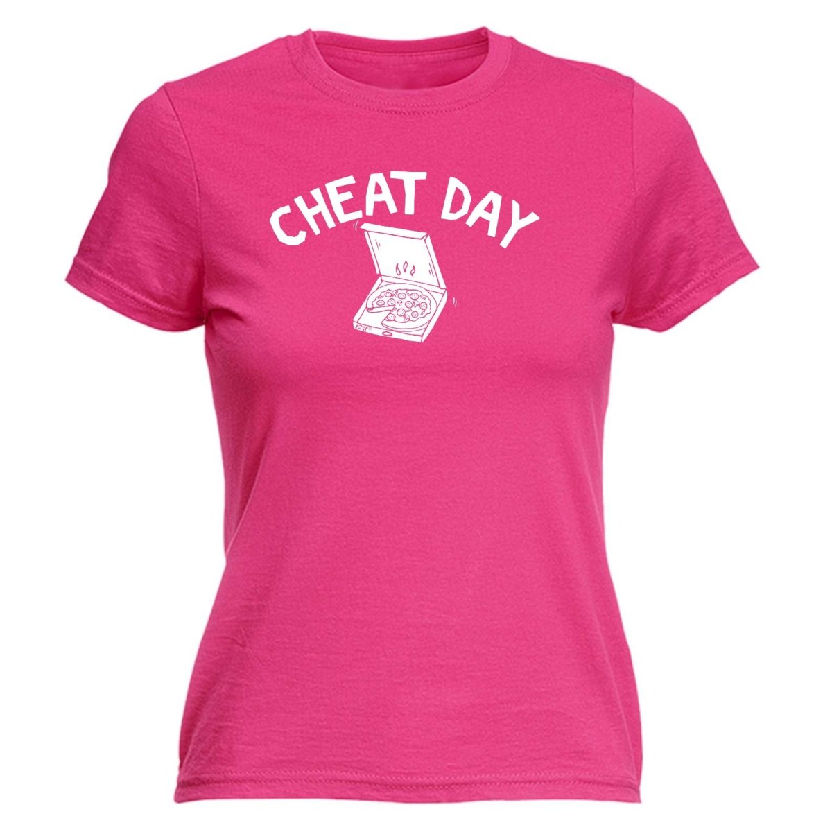 Cheat Day Gym - Funny Novelty Womens T-Shirt T Shirt Tshirt - 123t Australia | Funny T-Shirts Mugs Novelty Gifts