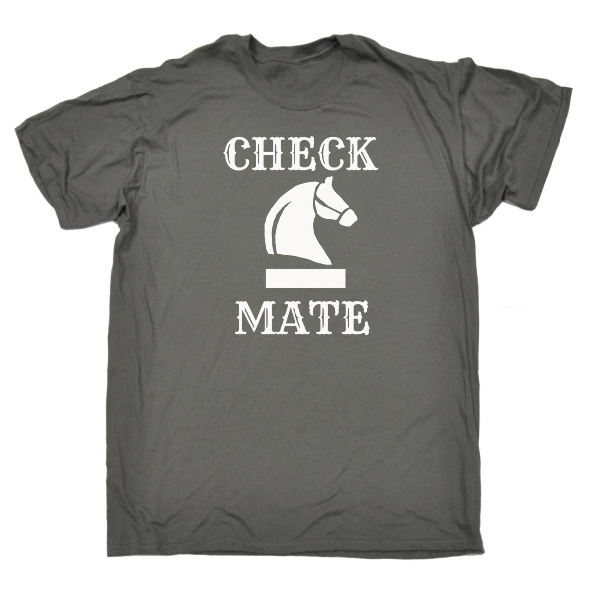 Check Mate Chess Game - Mens Funny T-Shirt Tshirts Tee Shirt - 123t Australia | Funny T-Shirts Mugs Novelty Gifts