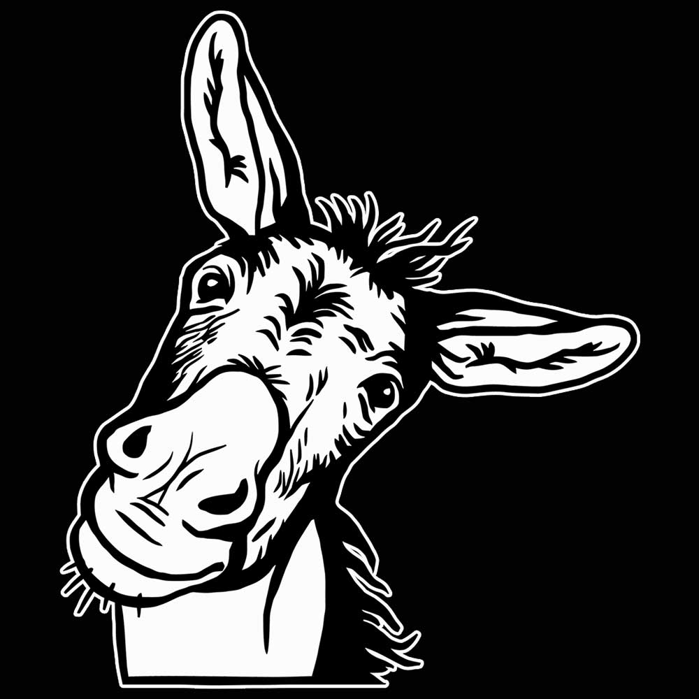 Cheeky Donkey Ass - Mens Funny T-Shirt Tshirts - 123t Australia | Funny T-Shirts Mugs Novelty Gifts