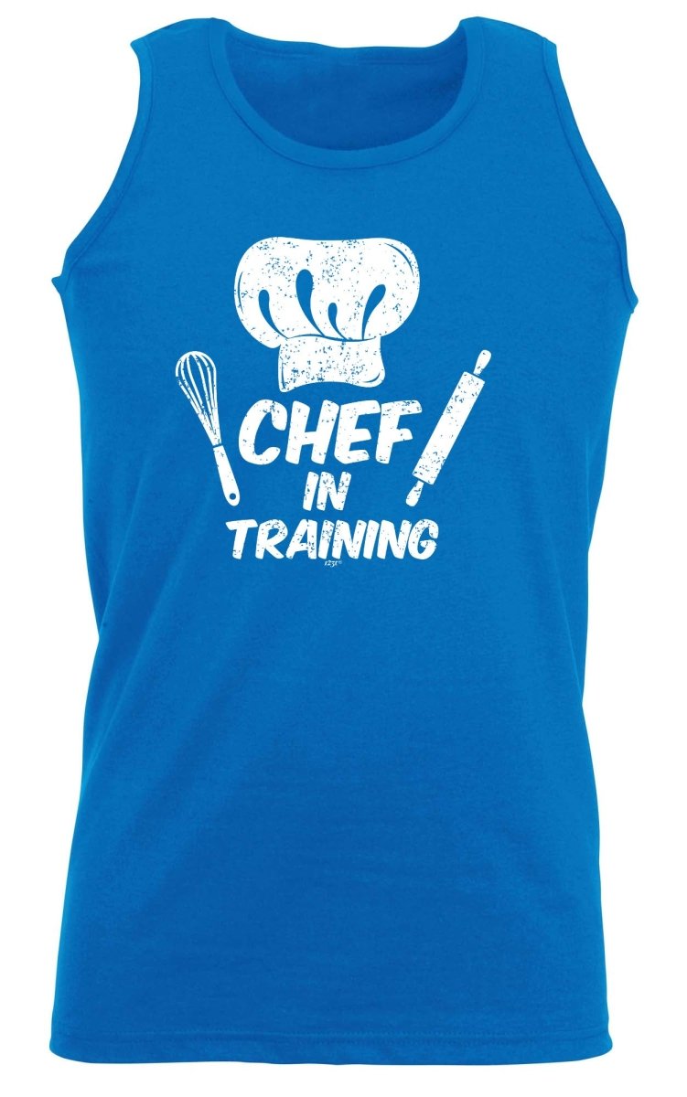 Chef In Training Cooking - Funny Novelty Vest Singlet Unisex Tank Top - 123t Australia | Funny T-Shirts Mugs Novelty Gifts