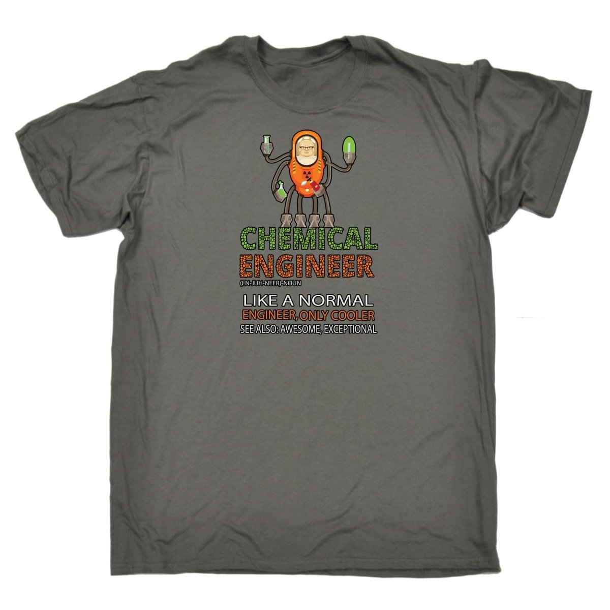 Chemical Engineer Like A Normal - Mens Funny T-Shirt Tshirts Tee Shirt - 123t Australia | Funny T-Shirts Mugs Novelty Gifts