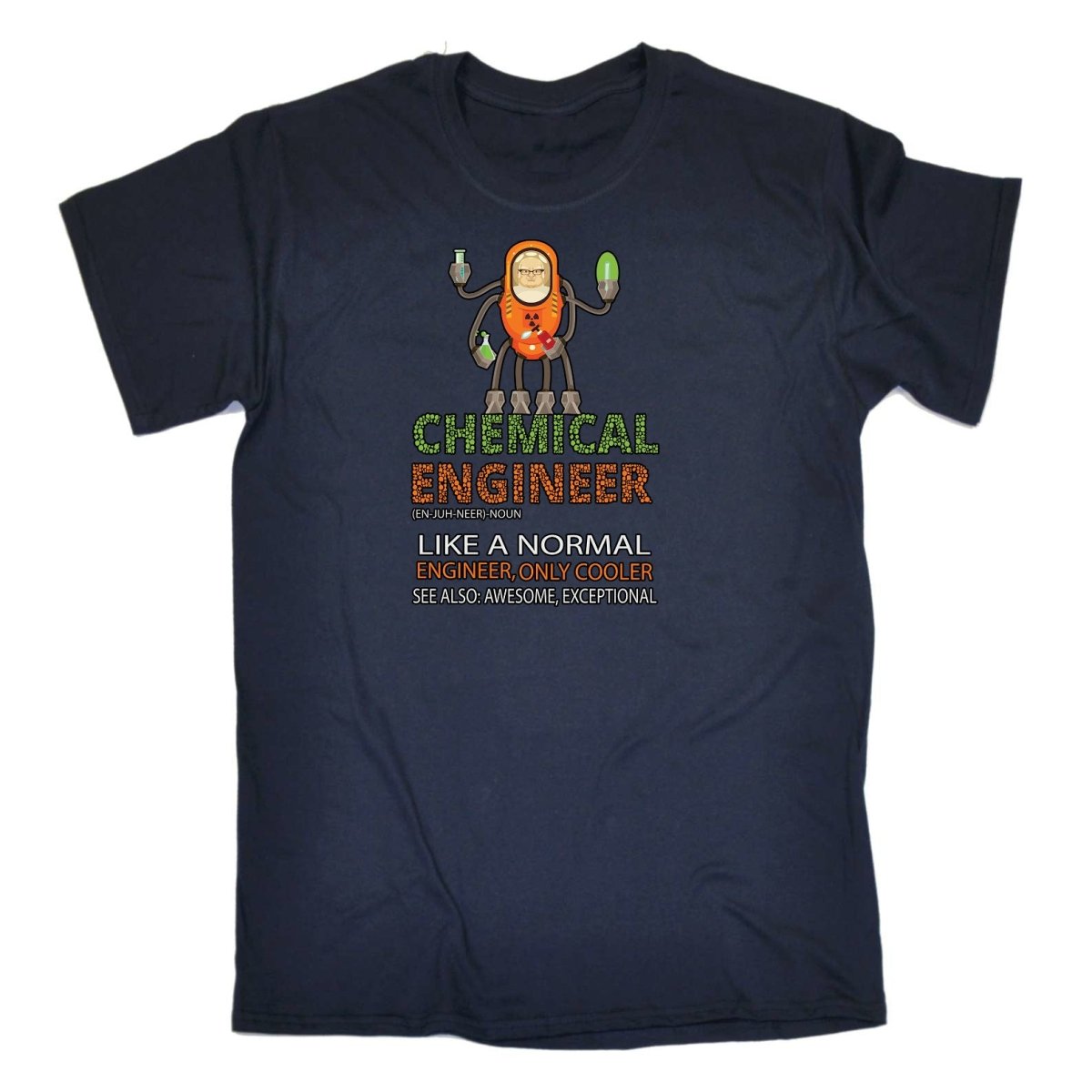 Chemical Engineer Like A Normal - Mens Funny T-Shirt Tshirts Tee Shirt - 123t Australia | Funny T-Shirts Mugs Novelty Gifts