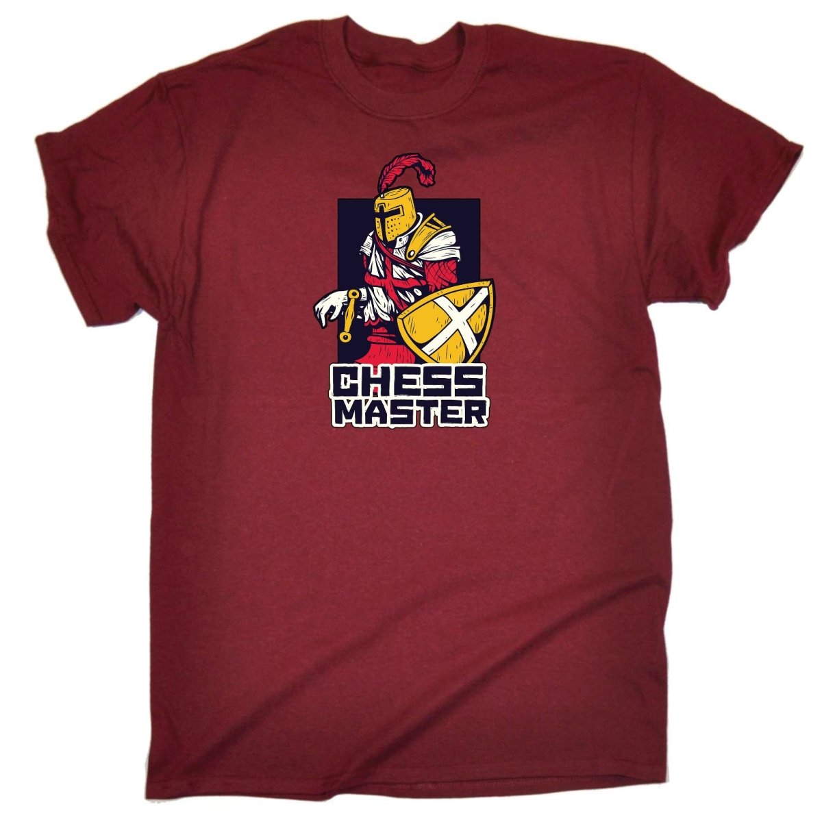 Chess Master Knight - Mens Funny T-Shirt Tshirts Tee Shirt - 123t Australia | Funny T-Shirts Mugs Novelty Gifts