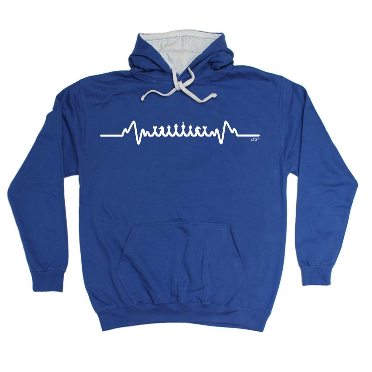 Chess Pulse - Funny Novelty Hoodies Hoodie - 123t Australia | Funny T-Shirts Mugs Novelty Gifts
