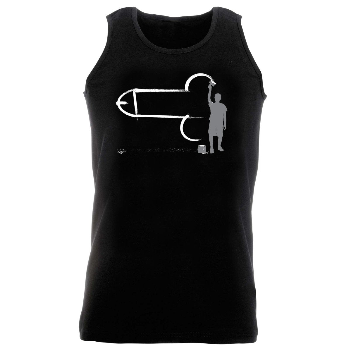 Childish Decorator Painter - Funny Novelty Vest Singlet Unisex Tank Top - 123t Australia | Funny T-Shirts Mugs Novelty Gifts