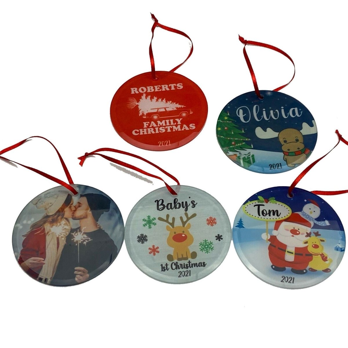 Christmas Ornaments 2023 Personalised Ornament gifts Decorations gift Xmas Tree - 123t Australia | Funny T-Shirts Mugs Novelty Gifts