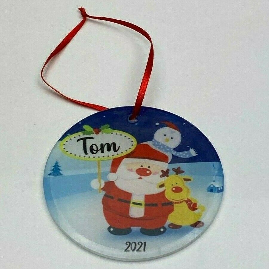 Christmas Ornaments 2023 Personalised Ornament gifts Decorations gift Xmas Tree - 123t Australia | Funny T-Shirts Mugs Novelty Gifts