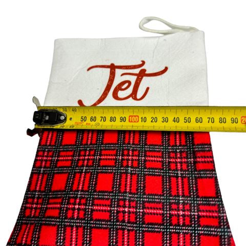 Christmas Pet Stocking Gift Bag Dog Cat Paw Socks Xmas Tree Decorations ANY NAME - 123t Australia | Funny T-Shirts Mugs Novelty Gifts