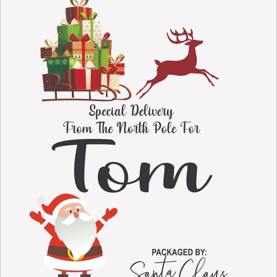 Christmas Santa Sacks Personalised XMAS Large Jumbo Sack Gifts Stocking Bag - 123t Australia | Funny T-Shirts Mugs Novelty Gifts