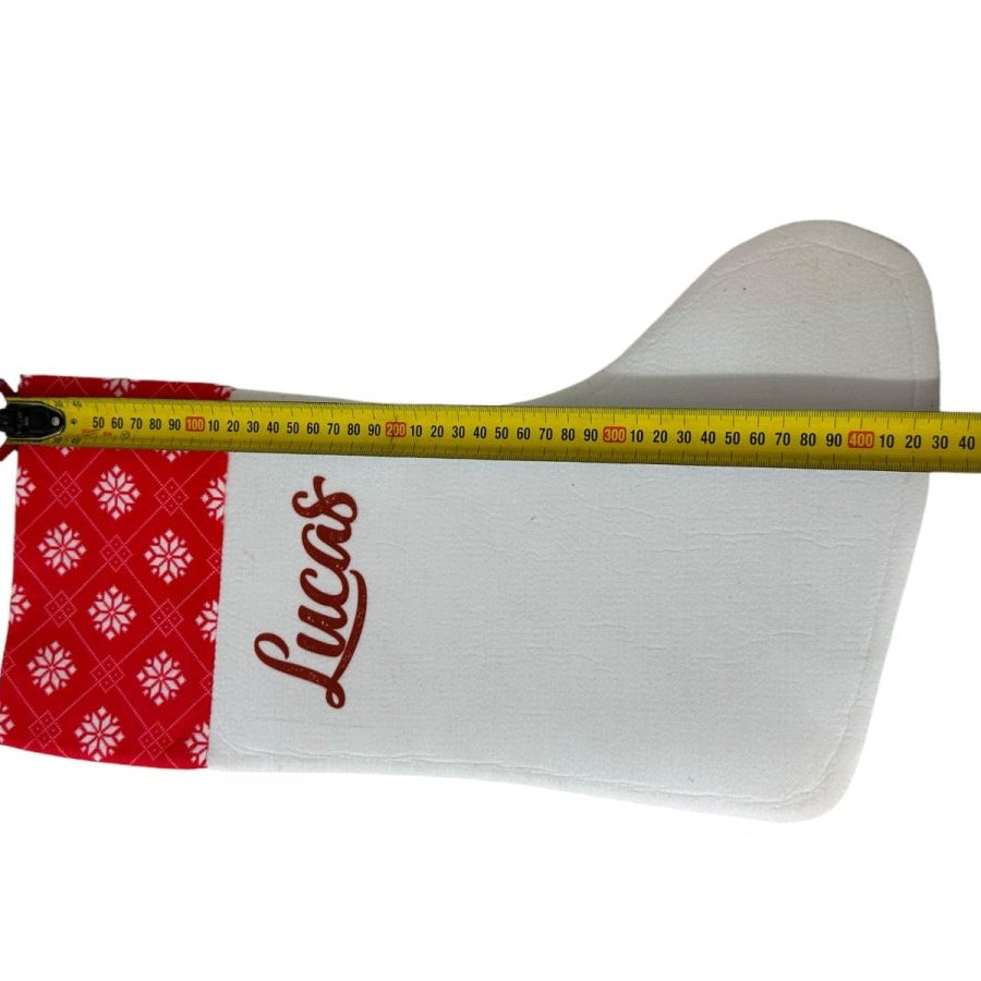 Christmas Stocking Personalised Xmas Text Image Tree Gifts Bag Gifts Stockings - 123t Australia | Funny T-Shirts Mugs Novelty Gifts