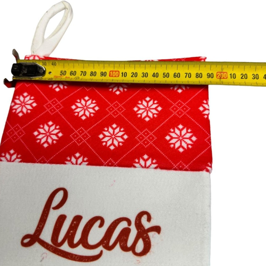 Christmas Stocking Personalised Xmas Text Image Tree Gifts Bag Gifts Stockings - 123t Australia | Funny T-Shirts Mugs Novelty Gifts