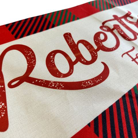 Christmas Table Runner Family Personalised Tablecloth Christmas Xmas Decorations - 123t Australia | Funny T-Shirts Mugs Novelty Gifts