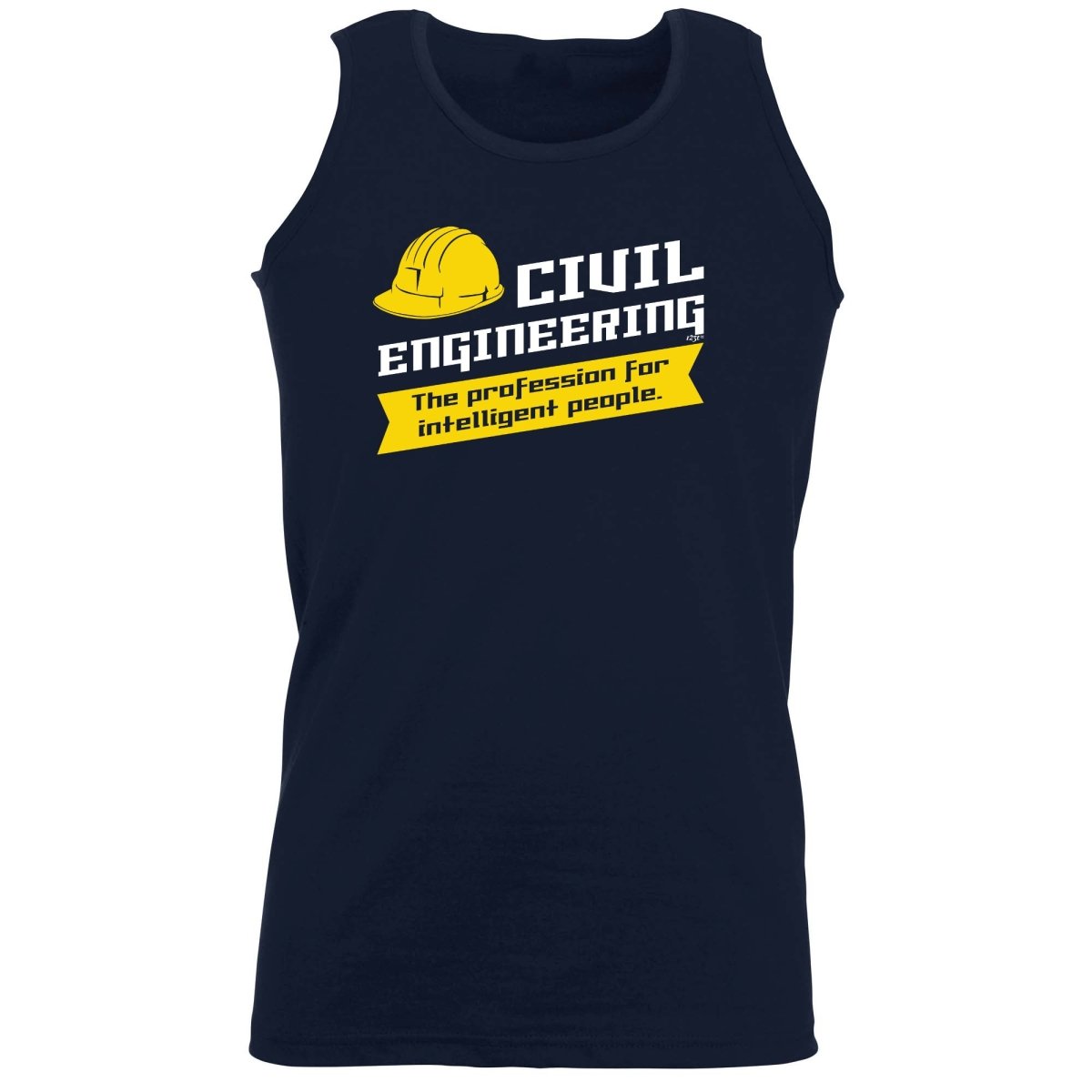 Civil Engineering - Funny Novelty Vest Singlet Unisex Tank Top - 123t Australia | Funny T-Shirts Mugs Novelty Gifts