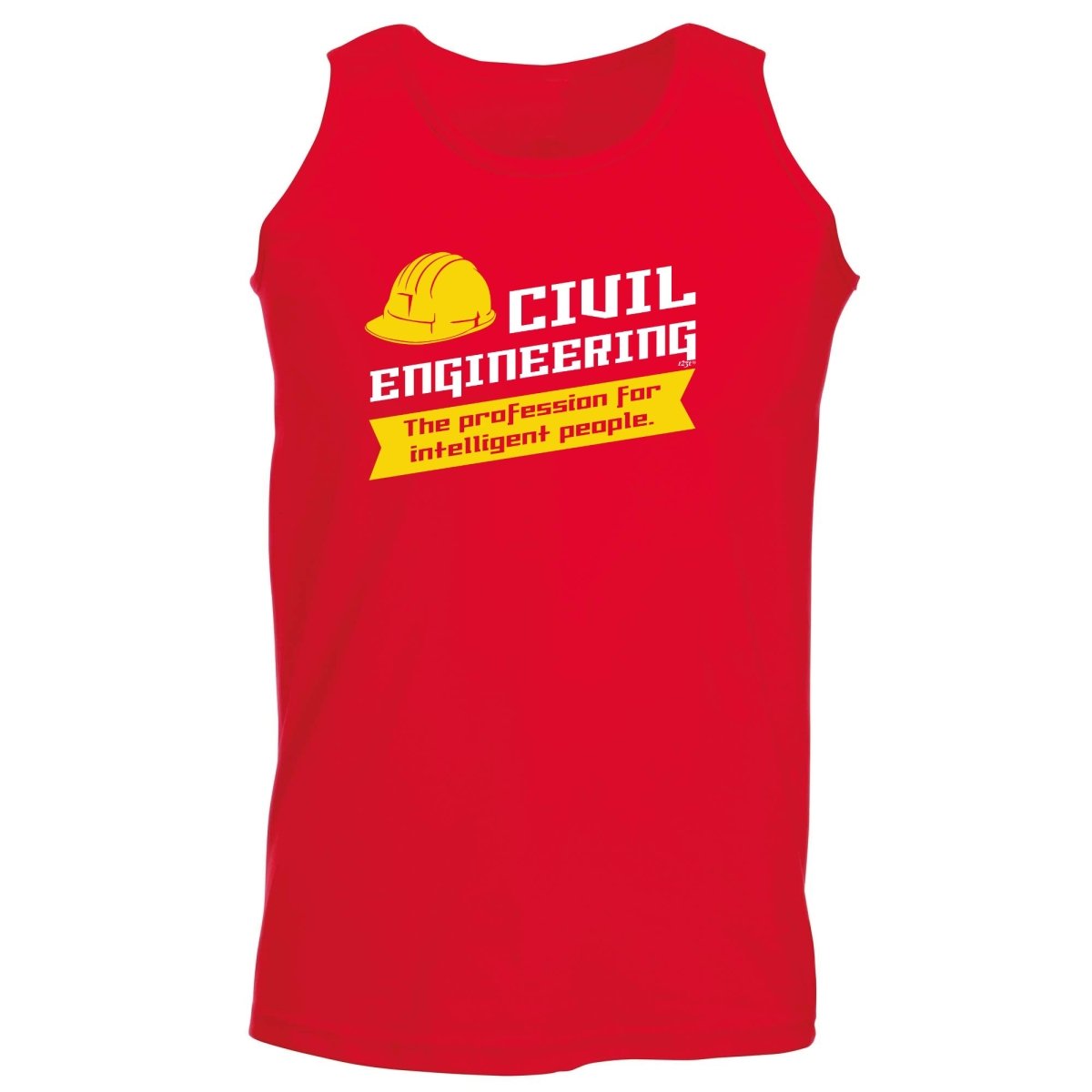 Civil Engineering - Funny Novelty Vest Singlet Unisex Tank Top - 123t Australia | Funny T-Shirts Mugs Novelty Gifts