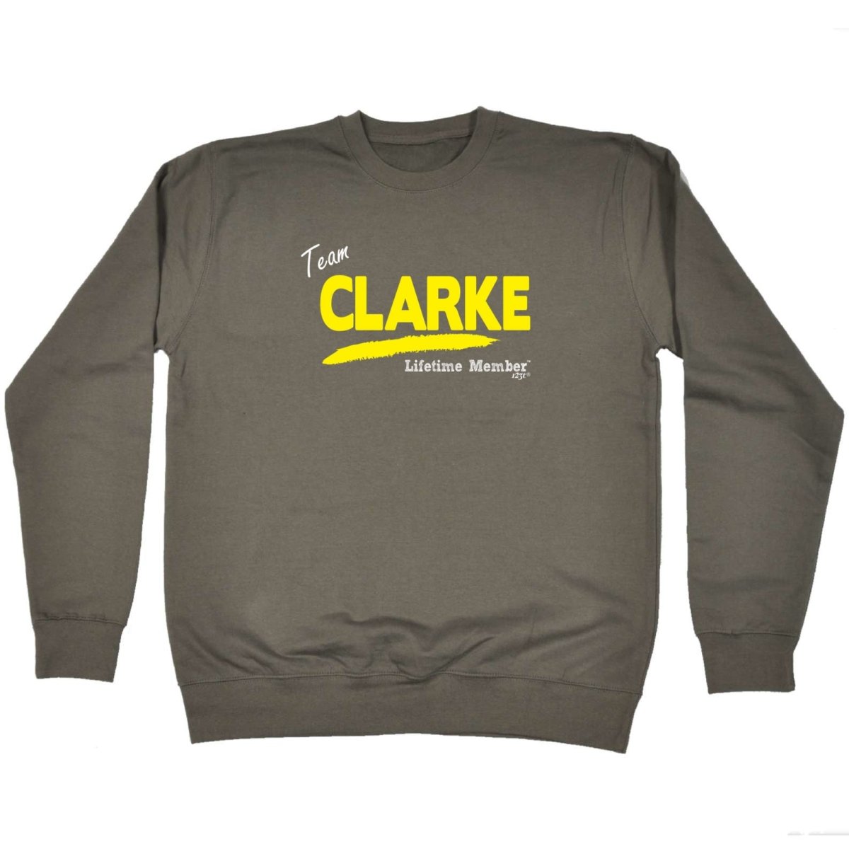 Clarke V1 Lifetime Member - Funny Novelty Sweatshirt - 123t Australia | Funny T-Shirts Mugs Novelty Gifts