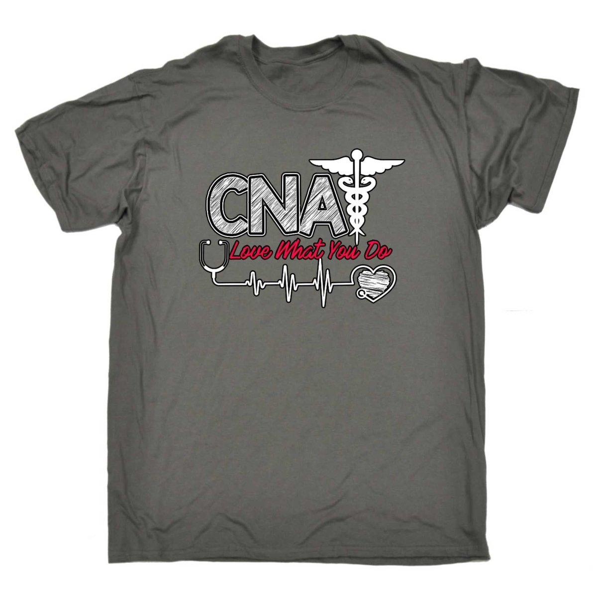 Cna Nurse Love What You Do - Mens Funny T-Shirt Tshirts - 123t Australia | Funny T-Shirts Mugs Novelty Gifts