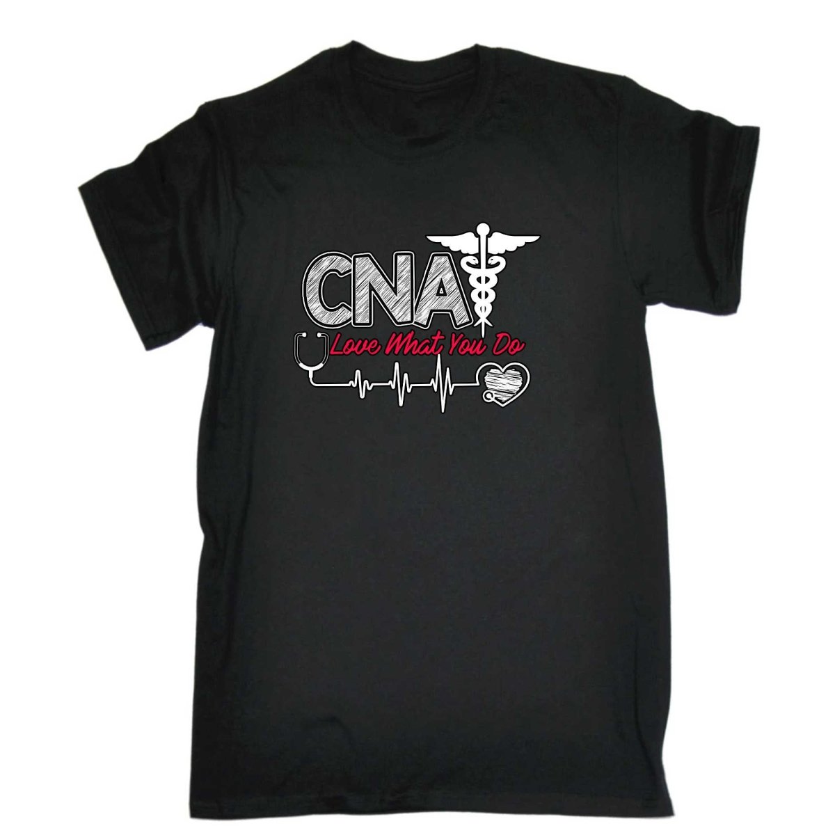 Cna Nurse Love What You Do - Mens Funny T-Shirt Tshirts - 123t Australia | Funny T-Shirts Mugs Novelty Gifts