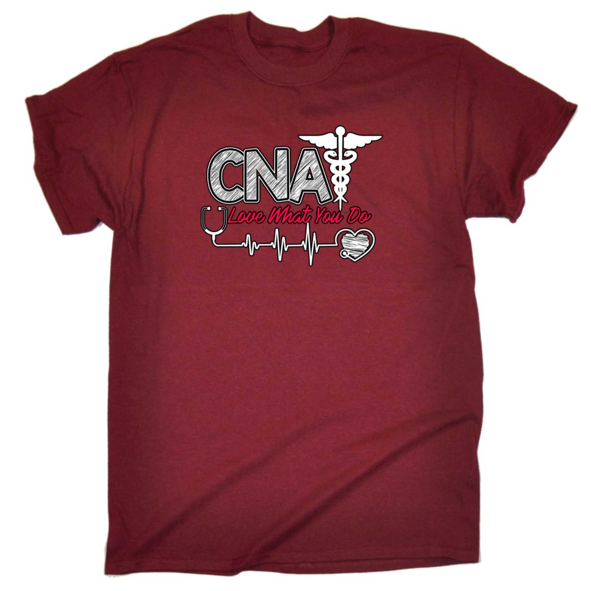 Cna Nurse Love What You Do - Mens Funny T-Shirt Tshirts - 123t Australia | Funny T-Shirts Mugs Novelty Gifts
