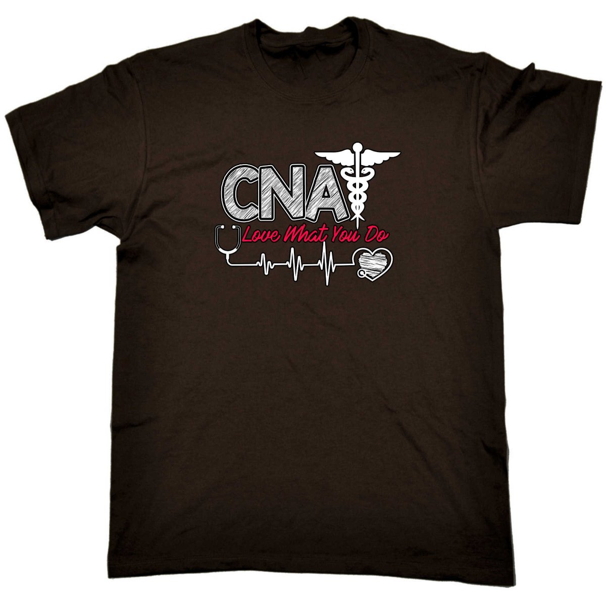 Cna Nurse Love What You Do - Mens Funny T-Shirt Tshirts - 123t Australia | Funny T-Shirts Mugs Novelty Gifts