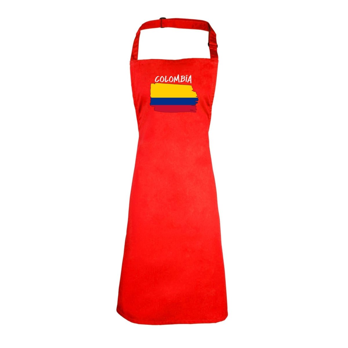 Colombia -Country Flag Nationality Kids Childrens Kitchen Apron - 123t Australia | Funny T-Shirts Mugs Novelty Gifts