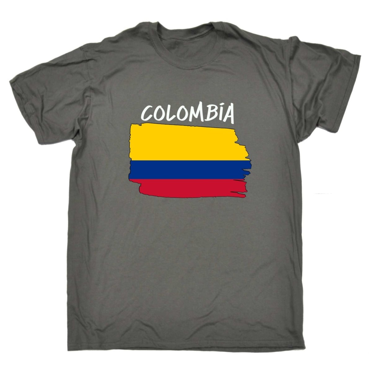Colombia - Country Flag Nationality Mens T-Shirt T Shirt Tshirts - 123t Australia | Funny T-Shirts Mugs Novelty Gifts
