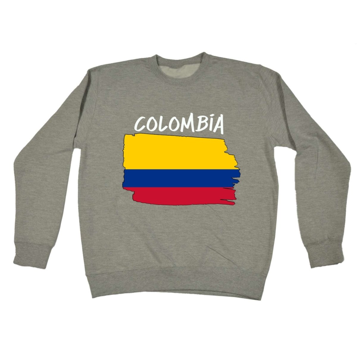 Colombia Country Flag Nationality - Sweatshirt - 123t Australia | Funny T-Shirts Mugs Novelty Gifts