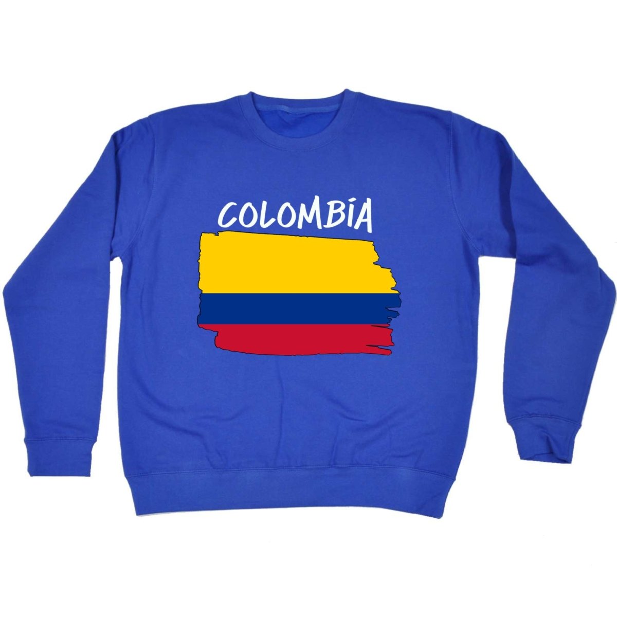 Colombia Country Flag Nationality - Sweatshirt - 123t Australia | Funny T-Shirts Mugs Novelty Gifts