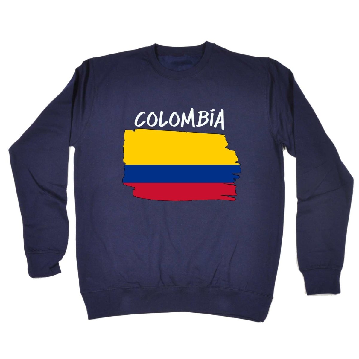 Colombia Country Flag Nationality - Sweatshirt - 123t Australia | Funny T-Shirts Mugs Novelty Gifts