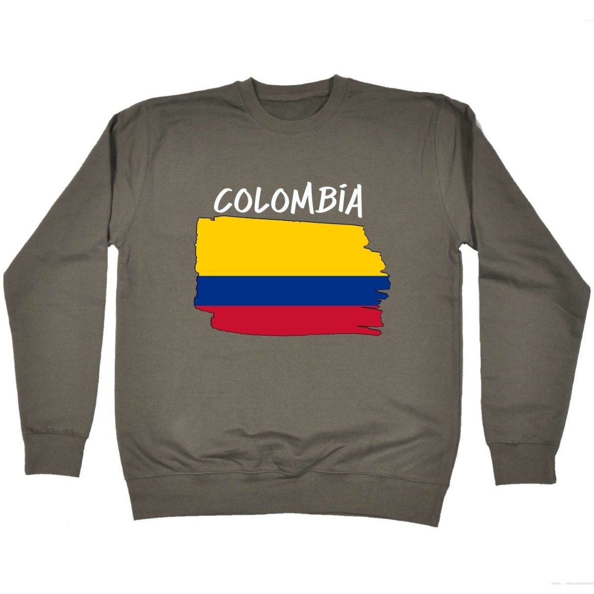 Colombia Country Flag Nationality - Sweatshirt - 123t Australia | Funny T-Shirts Mugs Novelty Gifts