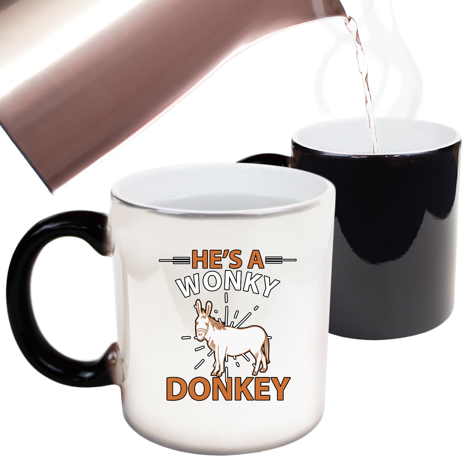 Hes A Wonky Donkey - Funny Colour Changing Mug