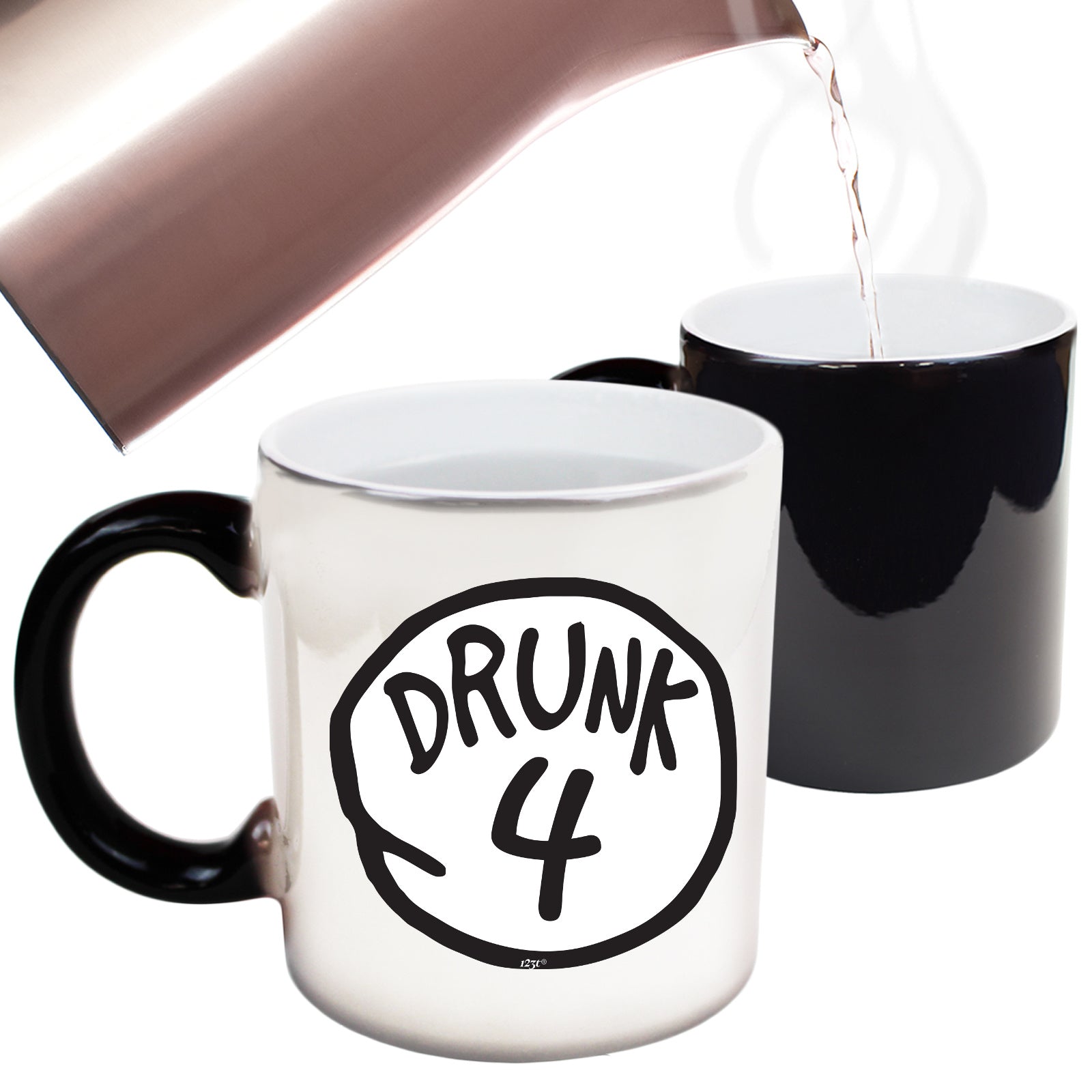 Drunk 4 - Funny Colour Changing Mug Cup