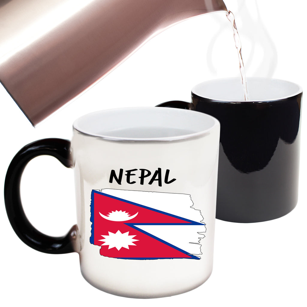 Nepal - Funny Colour Changing Mug
