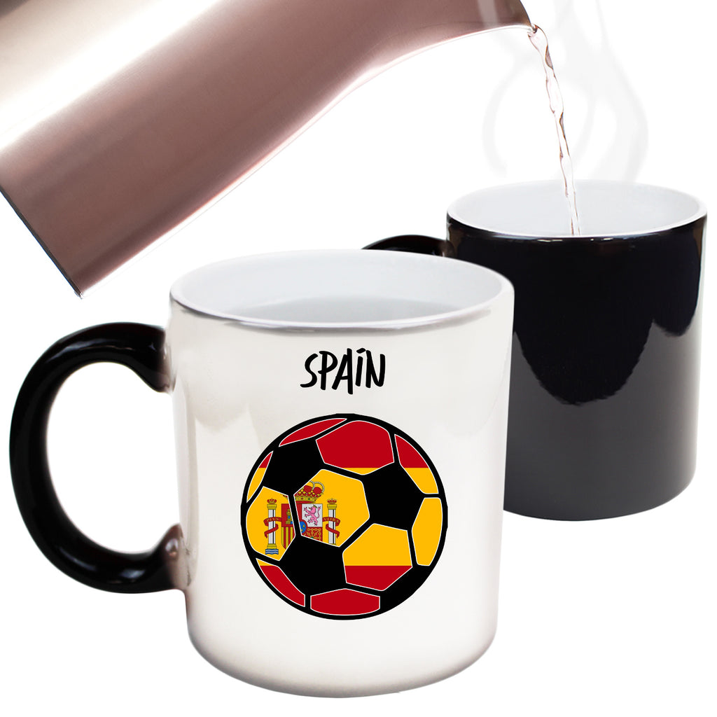Spain Football - Funny Colour Changing Mug
