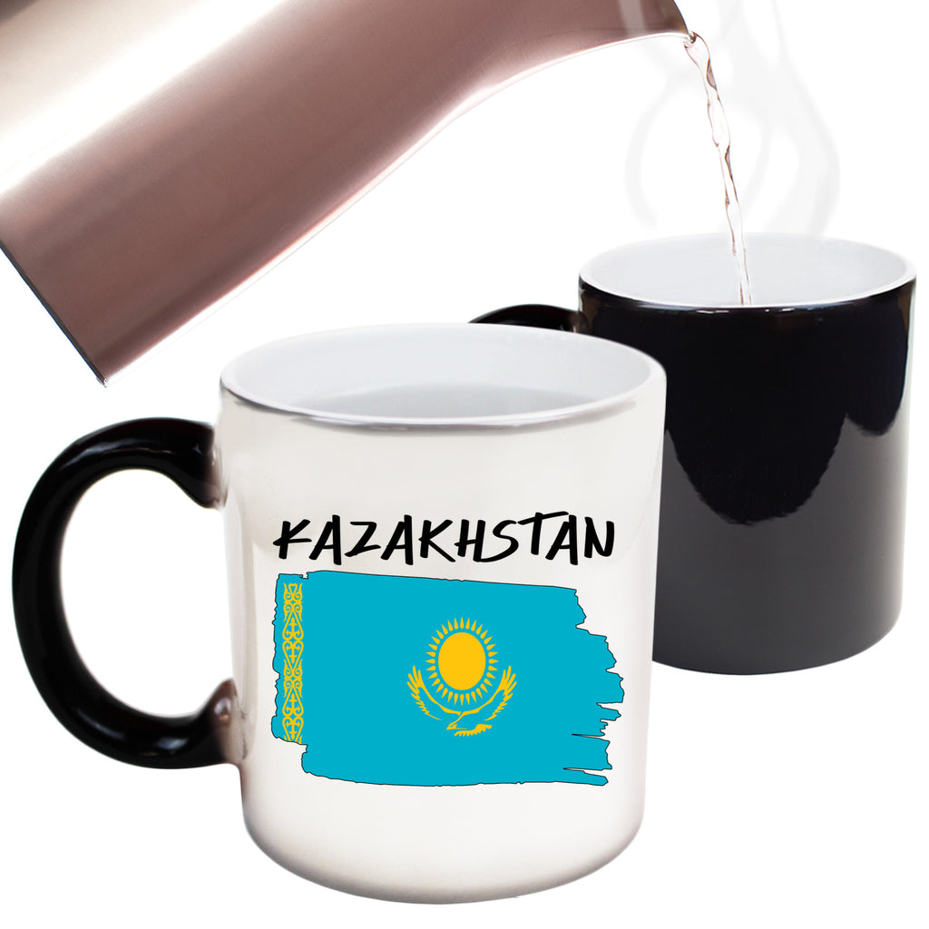 Kazakhstan - Funny Colour Changing Mug