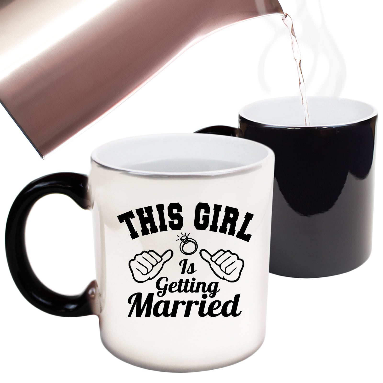 This Girl Is Getting Married - Funny Colour Changing Mug