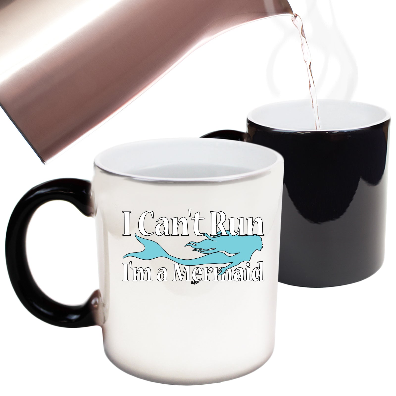 Cant Run Im A Mermaid - Funny Colour Changing Mug Cup