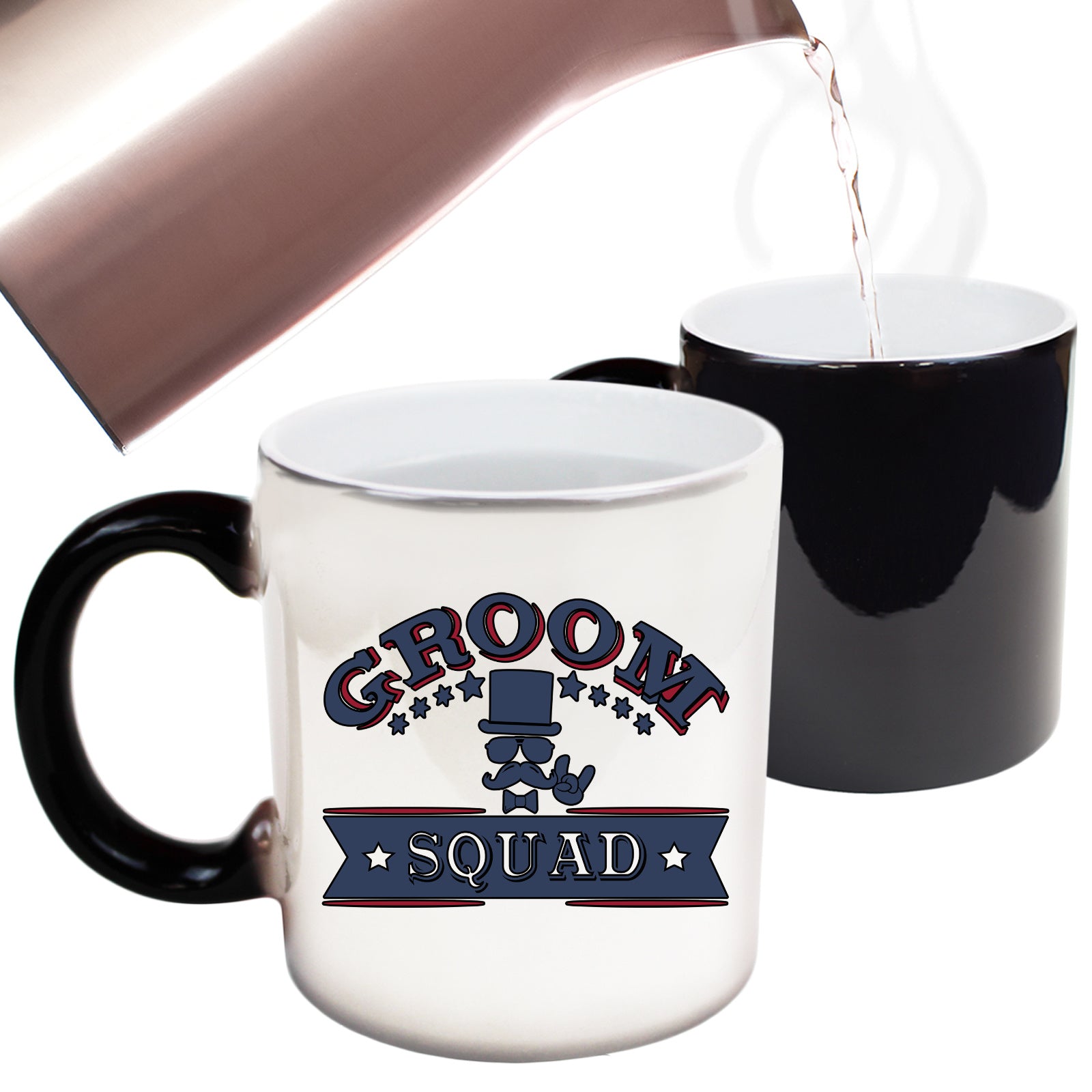 Groom Squad - Funny Colour Changing Mug