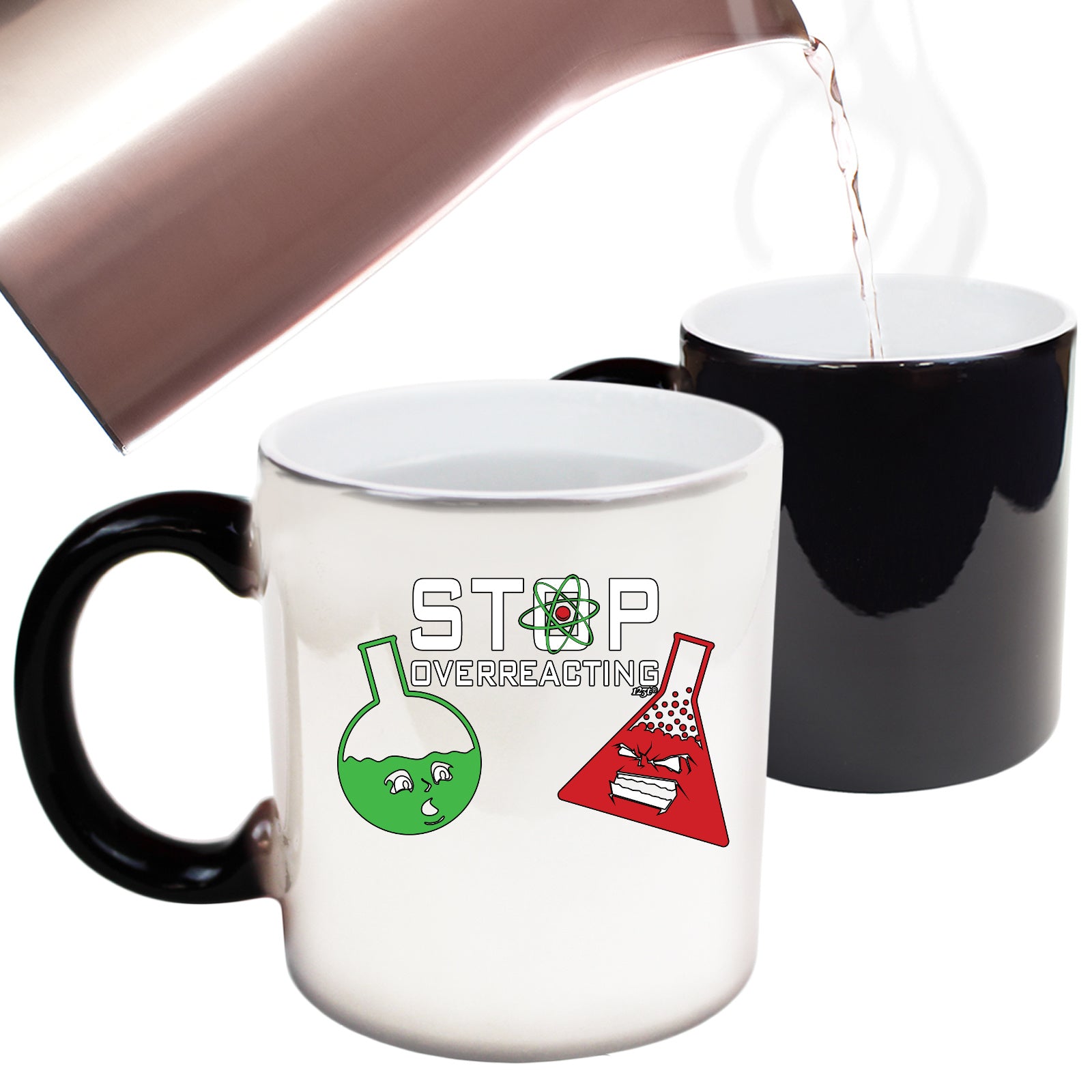 Stop Overreacting - Funny Colour Changing Mug