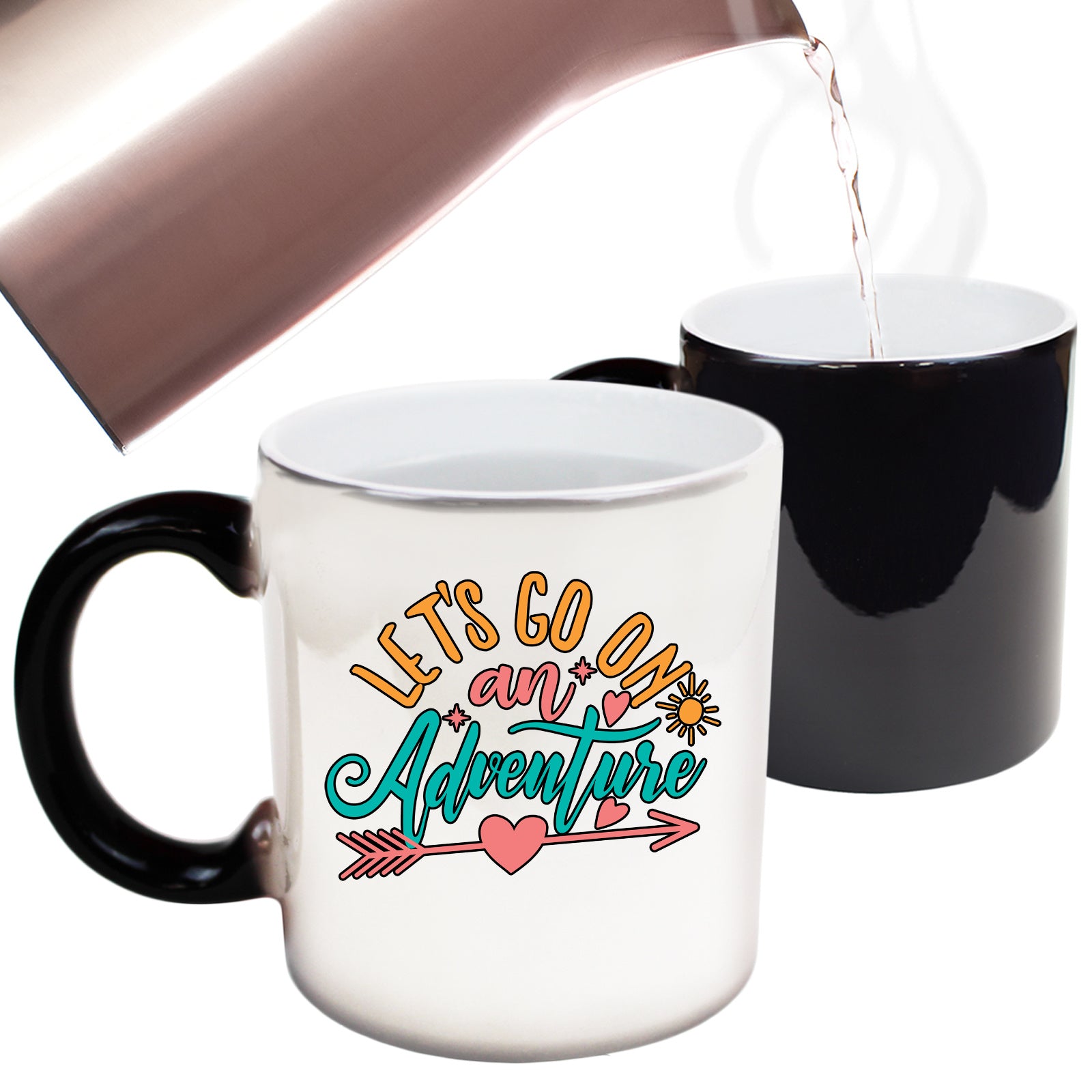Lets Go On An Adventure 01 - Funny Colour Changing Mug
