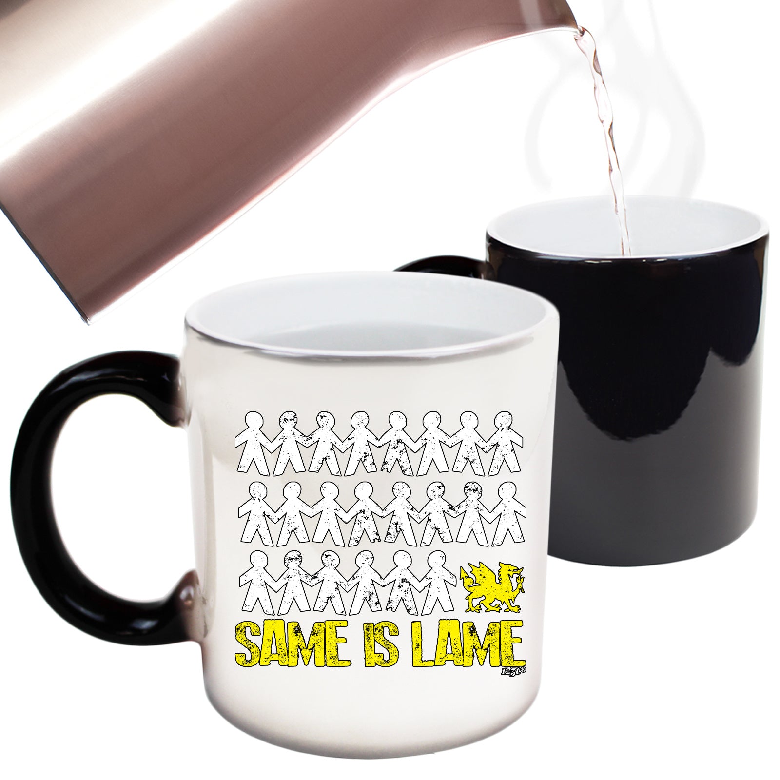Same Is Lame Welsh - Funny Colour Changing Mug
