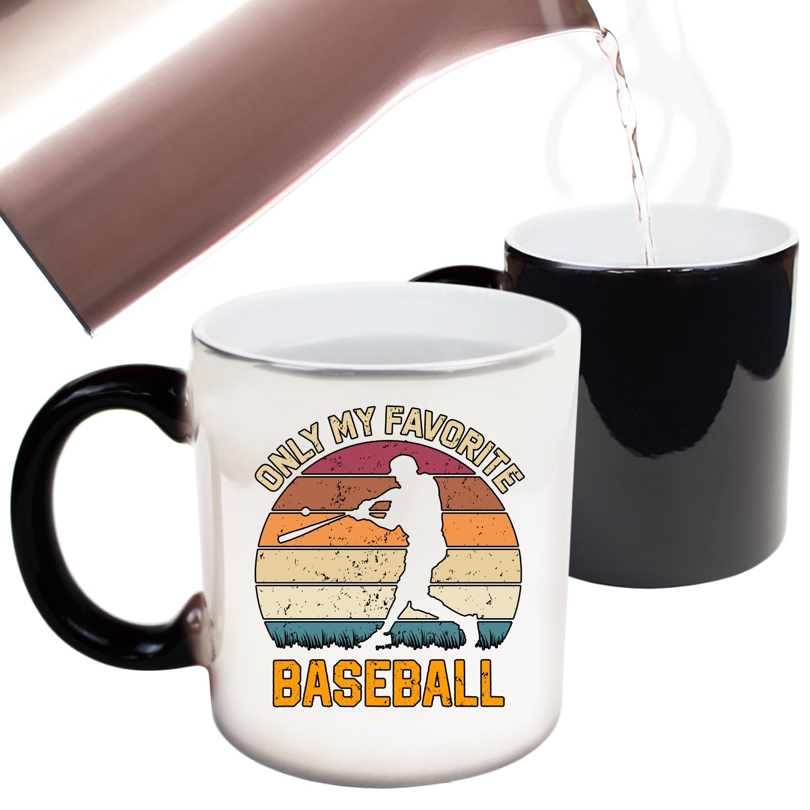 Only My Favorite Sport Baseball - Funny Colour Changing Mug